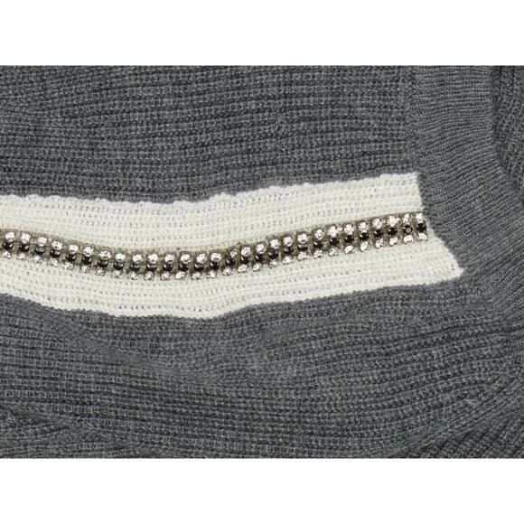INC Ribbed Elegance Pullover Sweater M Urban Luxe - Picture 7 of 8
